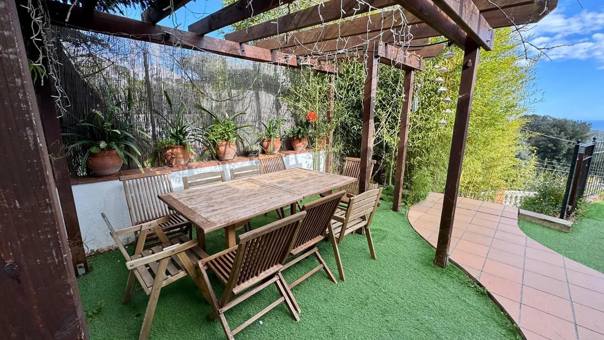 Casa Paraíso Piscina Tranquilidad Sant Cebrià de Vallalta Сasa de vacaciones